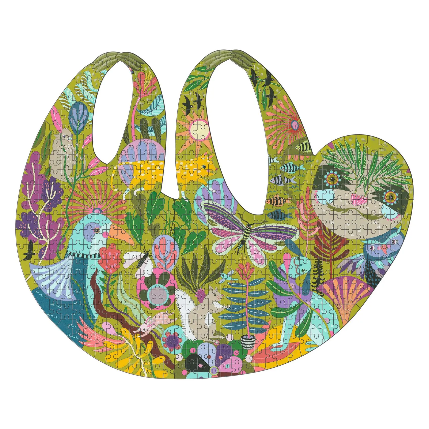 Djeco - puzzle artystyczne Leniwiec 500 elementów