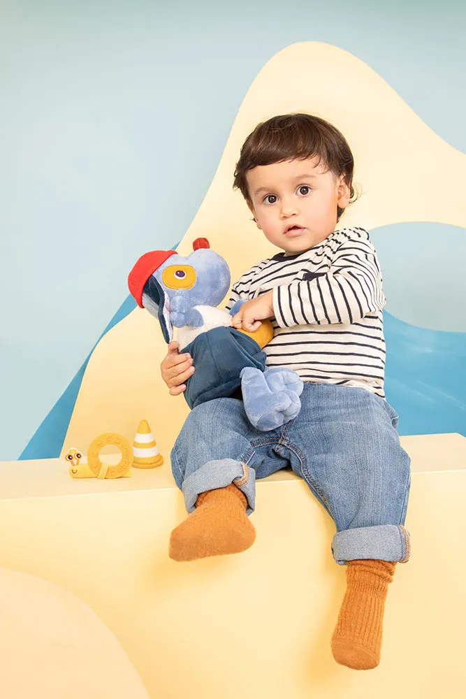 Lilliputiens - przytulanka aktywizująca wielofunkcyjna z akcesoriami Piesek Jules 9m+