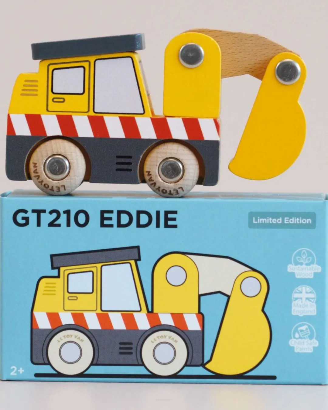 Le Toy Van - Drewniany samochodzik GT210 Eddie Le Toy Van - Drewniany samochodzik GT210 Eddie