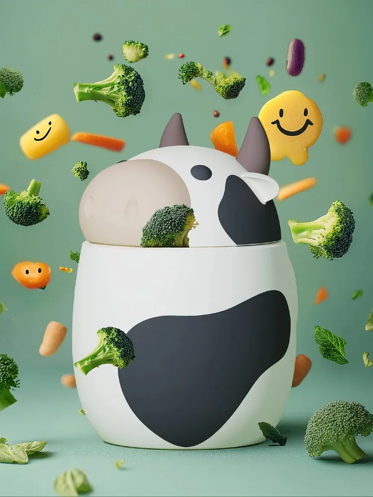 Asobu - termos pojemnik na jedzenie ze stali nierdzewnej Asobu Bestie Cow Asobu - termos pojemnik na jedzenie ze stali nierdzewnej Asobu Bestie Cow