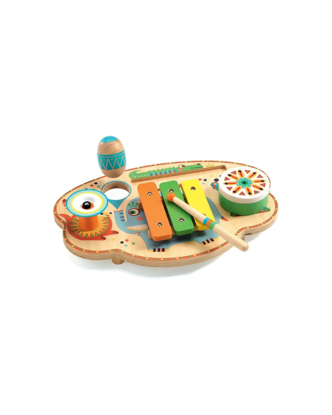 Djeco - wielofunkcyjny instrument dla dziecka Muzyczny Karnawał