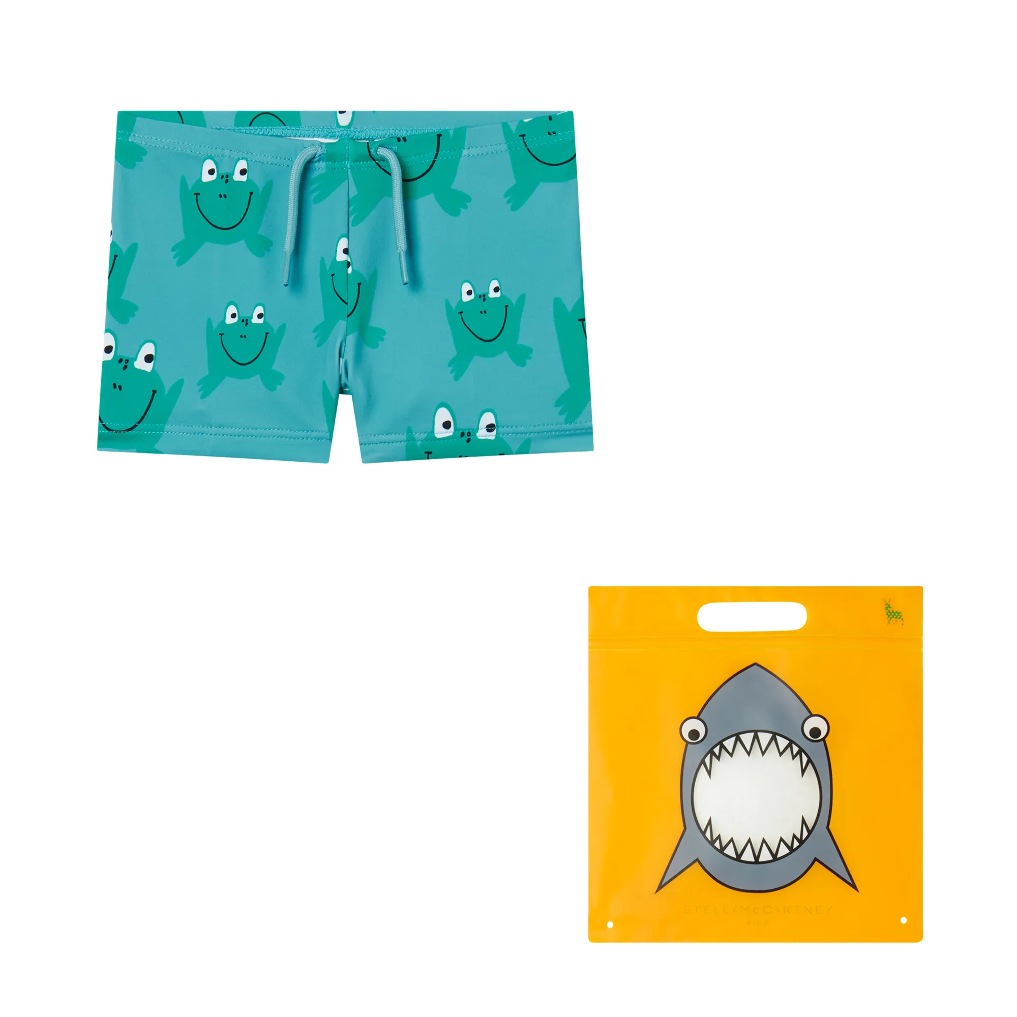 Stella McCartney - szorty kąpielowe Frogs Print Swim Shorts