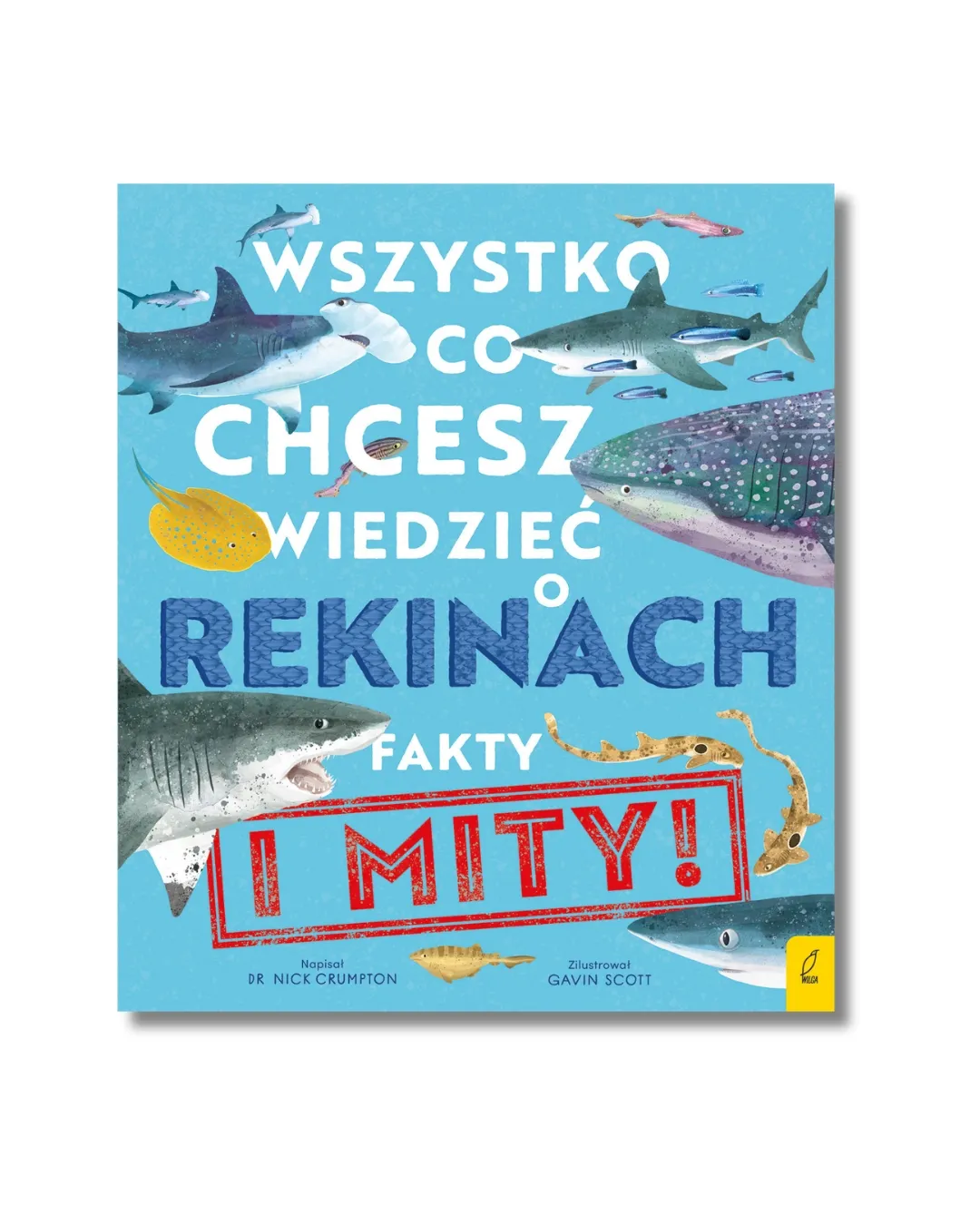 Wydawnictwo Wilga - Wszystko, co chcesz wiedzieć o rekinach. Fakty i mity Wydawnictwo Wilga - Wszystko, co chcesz wiedzieć o rekinach. Fakty i mity