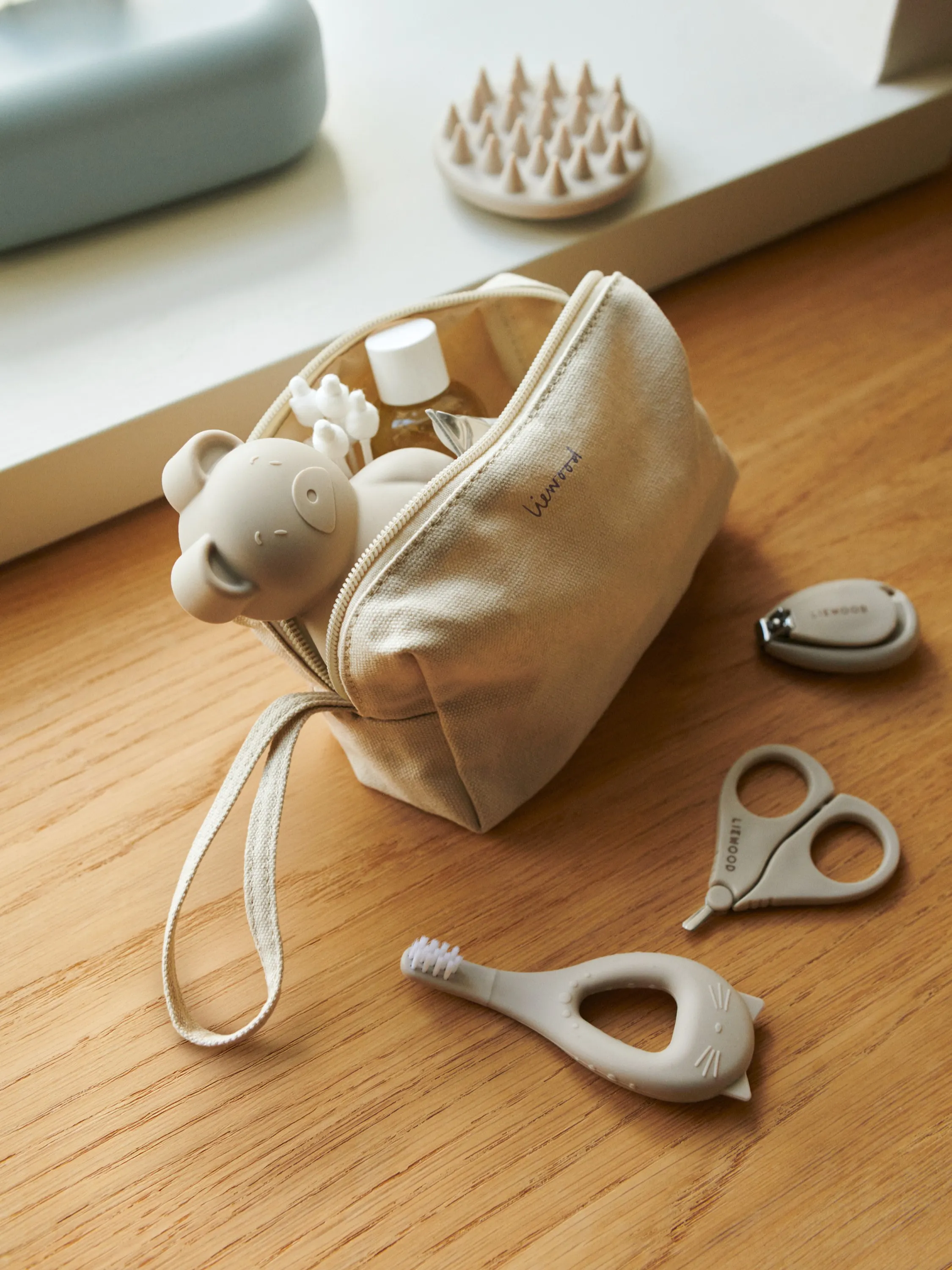  Liewood - zestaw do codziennej pielęgnacji niemowlęcia Calista Baby Sandy