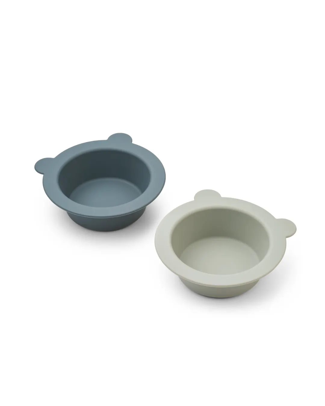 Liewood - zestaw miseczek Peony Suction Bowl 2-Pack Whale Blue