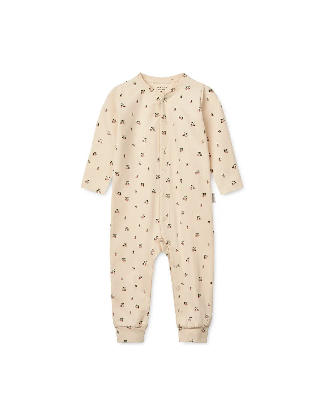 Liewood - pajacyk śpioszki niemowlęce Birk Printed sea shell peach mini Liewood - pajacyk śpioszki niemowlęce Birk Printed sea shell peach mini