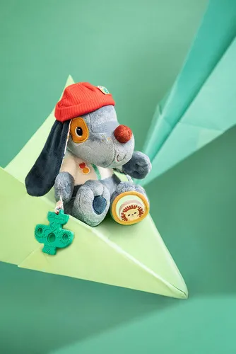 Lilliputiens - przytulanka aktywizująca wielofunkcyjna Piesek Jules 9 m+ Lilliputiens - przytulanka aktywizująca wielofunkcyjna Piesek Jules 9 m+