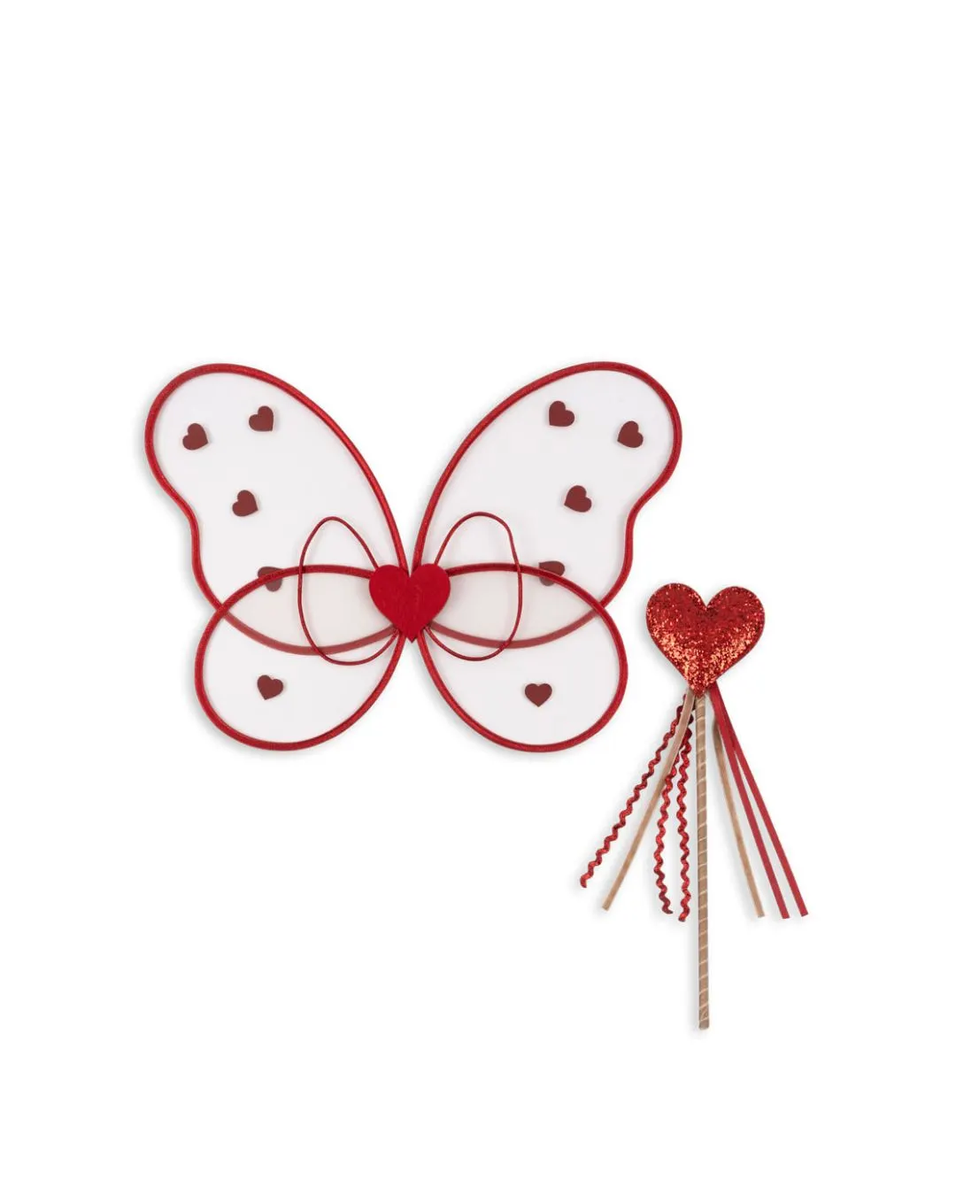 Kostium wróżki Konges Sløjd w serduszka Kostium wróżki Konges Sløjd w serduszka