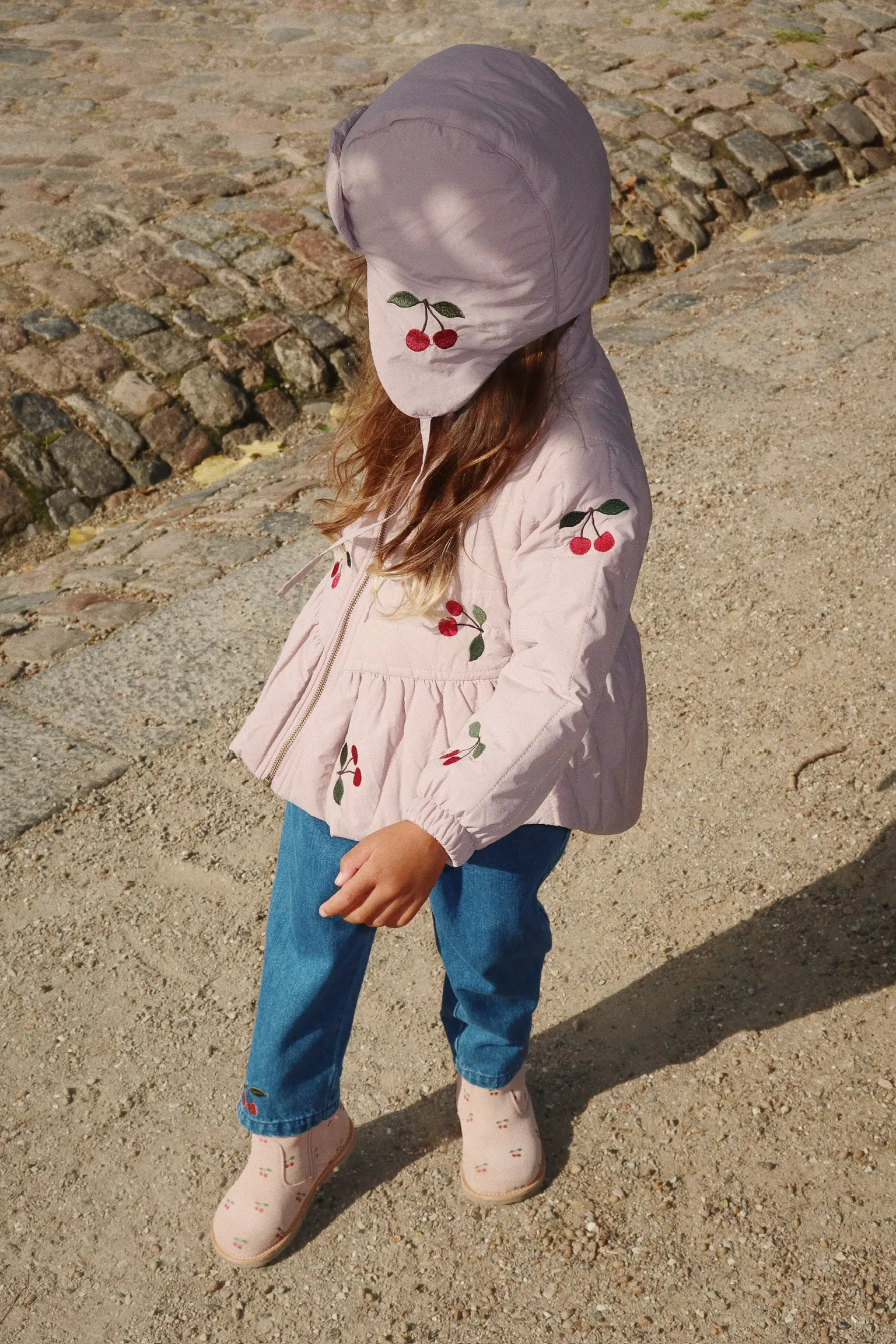 Konges Sløjd - czapka pilotka Juno Hat Twilight Mauve Konges Sløjd - czapka pilotka Juno Hat Twilight Mauve