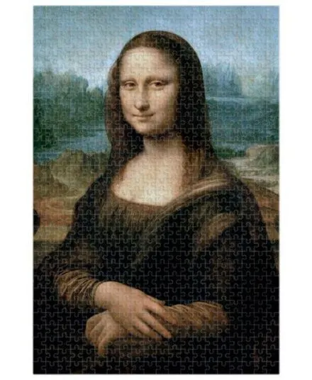 Londji - mikro puzzle 600 elementów "Mona Lisa"