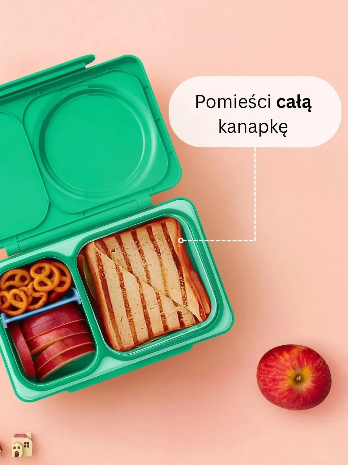 OMIE - OMIEBOX UP lunch box z termosem Jade Green OMIE - OMIEBOX UP lunch box z termosem Jade Green