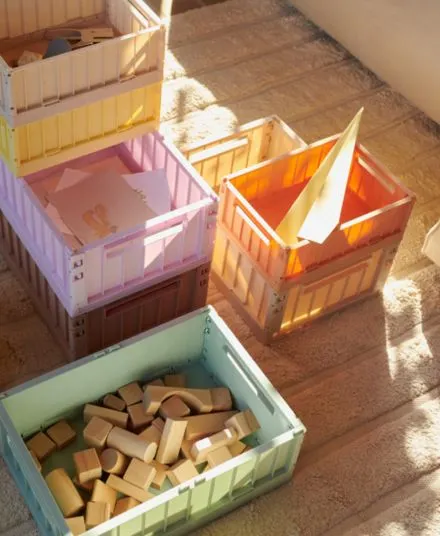 Liewood - składana skrzynka Weston Storage Box M Light Apricot Liewood - składana skrzynka Weston Storage Box M Light Apricot