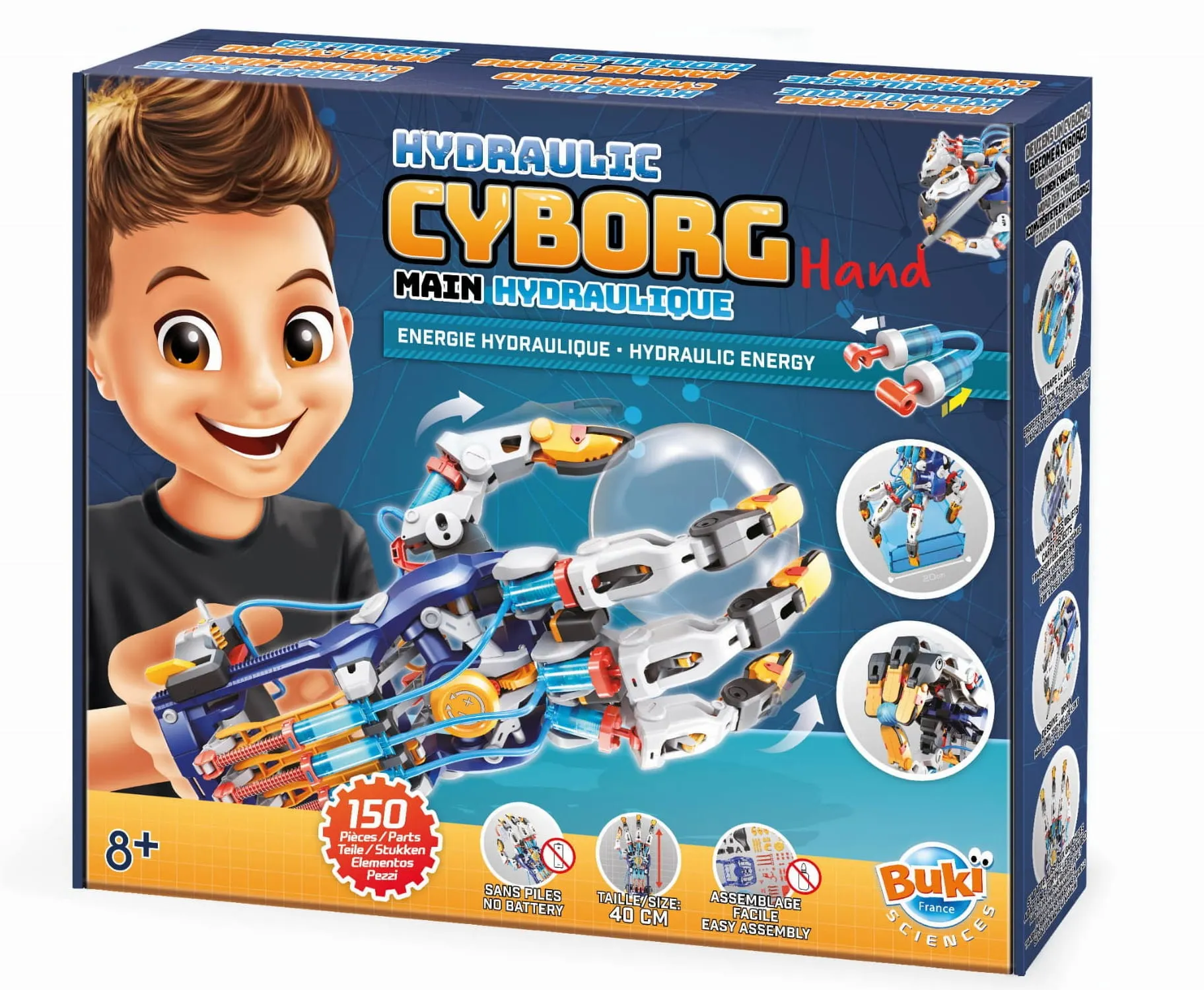 Buki - hydrauliczna ręka cyborga Buki - hydrauliczna ręka cyborga