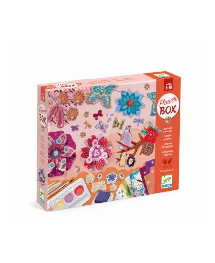 Djeco - zestaw artystyczny Ogród 6w1