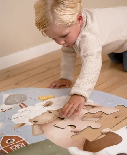 Little Dutch - duże puzzle XXL Little Farm