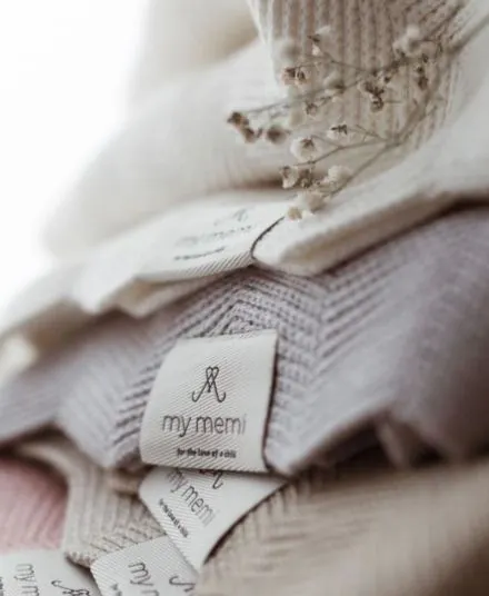 My Memi - bambusowy kocyk 80x100 fir Light Gray My Memi - bambusowy kocyk 80x100 fir Light Gray