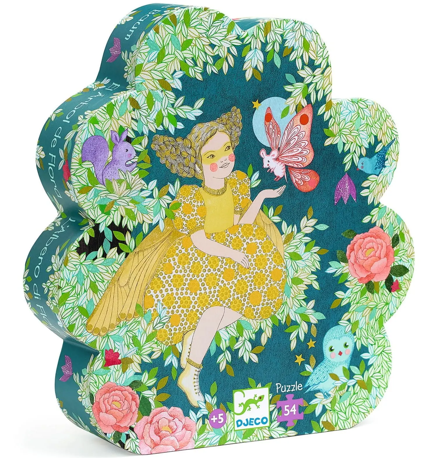 Djeco - puzzle Kwiatowe Drzewo 54 elementy