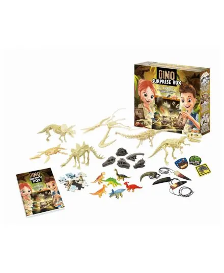 Buki - pudełko 25 niespodzianek z dinozaurami