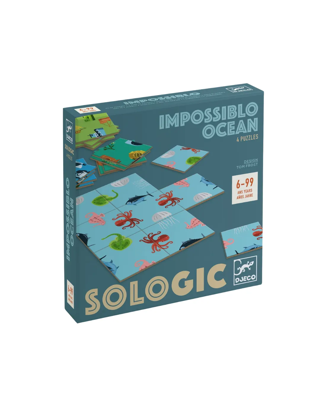 Djeco - gra logiczna dla dzieci Sologic Impossiblo Ocean