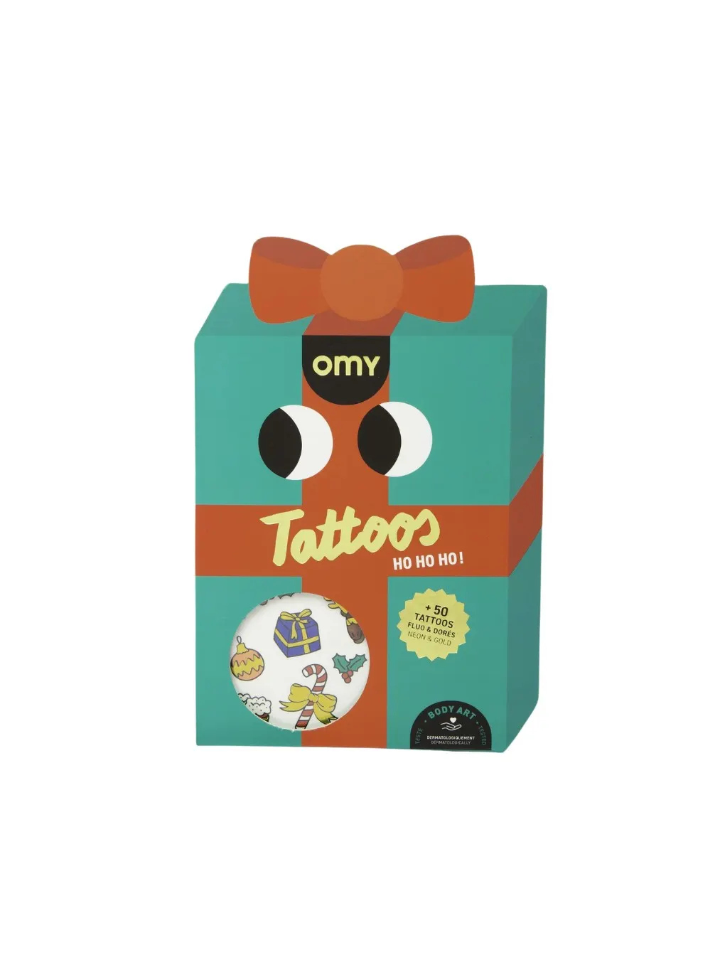 OMY - tatuaże dla dzieci 50 sztuk Christmas OMY - tatuaże dla dzieci 50 sztuk Christmas