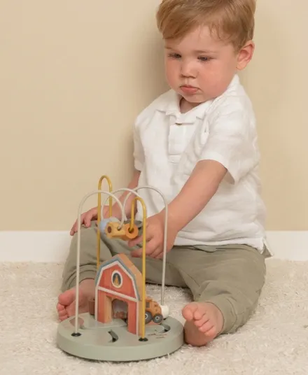 Little Dutch - zabawka aktywizująca spiralka Little Farm Little Dutch - zabawka aktywizująca spiralka Little Farm