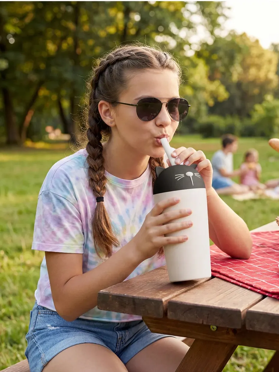 Asobu - kubek termiczny Bestie Tumbler Kot 720 ml Asobu - kubek termiczny Bestie Tumbler Kot 720 ml