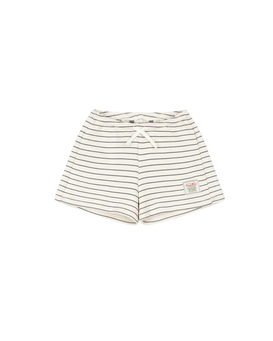 Konges Sløjd - bawełniane szorty dresowe Lou Flintstone Stripe