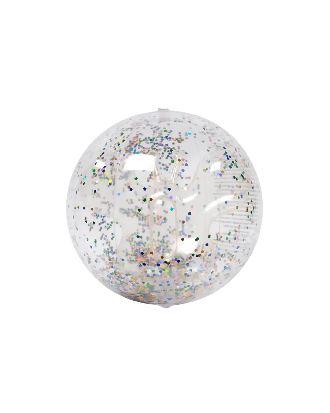 SUNNYLiFE - nadmuchiwana piłka plażowa 3D Cotton Candy Glitter