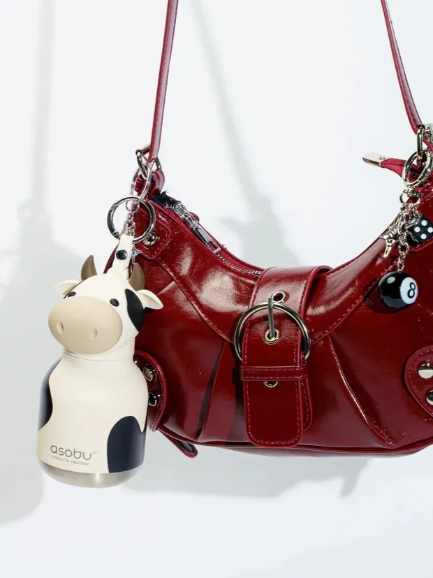 Asobu - butelka termiczna Mini Bestie Cow 200 ml