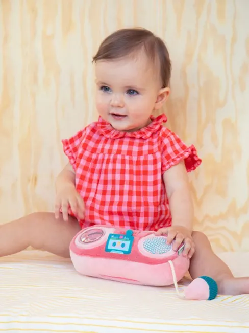 Lilliputiens - przytulanka aktywizująca do zabawy Radio Kotka Jeanne Lilliputiens - przytulanka aktywizująca do zabawy Radio Kotka Jeanne