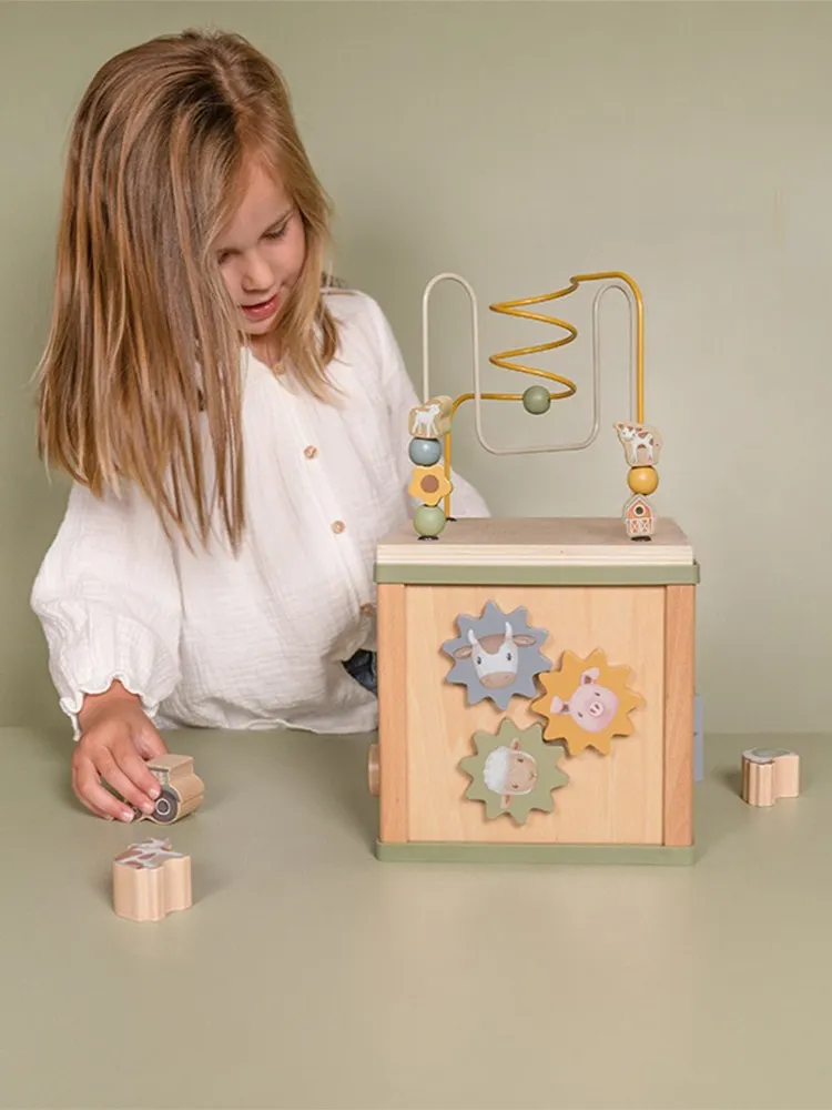 Little Dutch - kostka edukacyjna aktywizująca Little Farm 