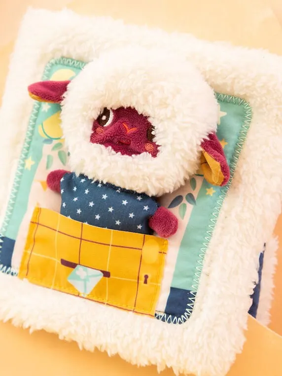 Lilliputiens - książeczka aktywizująca z pacynką na paluszek Dobranoc Owieczka Yvon 6m+ Lilliputiens - książeczka aktywizująca z pacynką na paluszek Dobranoc Owieczka Yvon 6m+