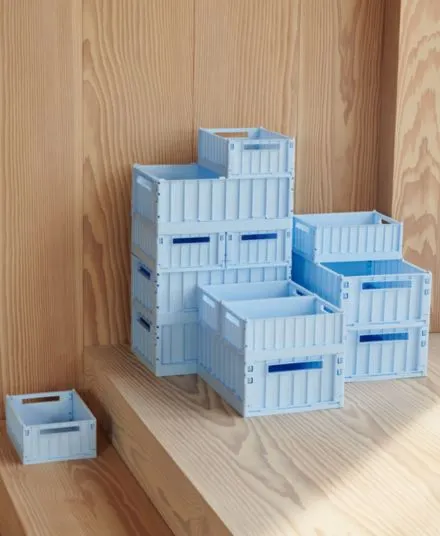 Liewood - składana skrzynka Weston Storage Box M Pure Sky Liewood - składana skrzynka Weston Storage Box M Pure Sky