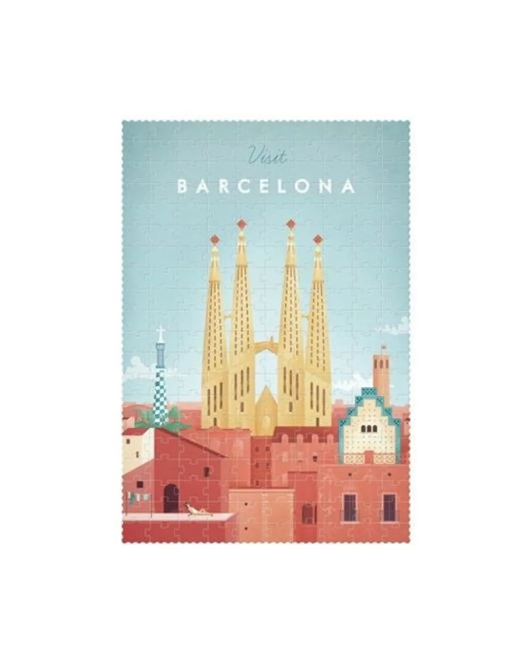 Londji - puzzle Visit Barcelona 200 elementów