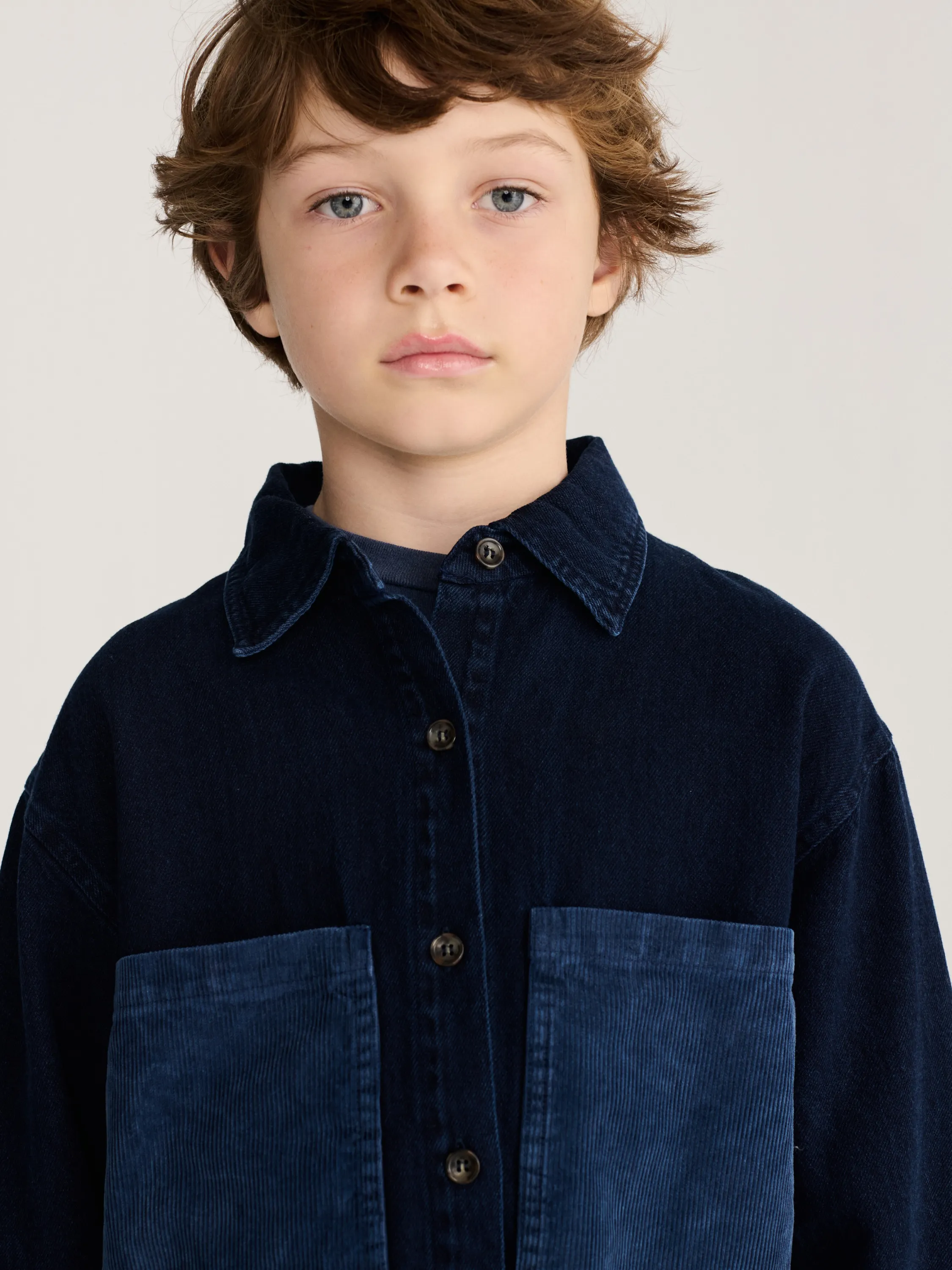 BOBO CHOSES - jeansowa koszula Booo Bo Choses Tag Denim Shirt BOBO CHOSES - jeansowa koszula Booo Bo Choses Tag Denim Shirt