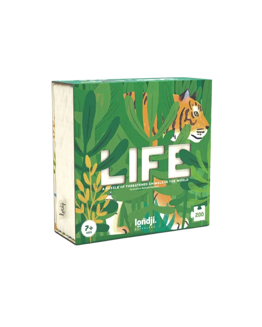 Londji - puzzle life zagrożone gatunki zwierząt