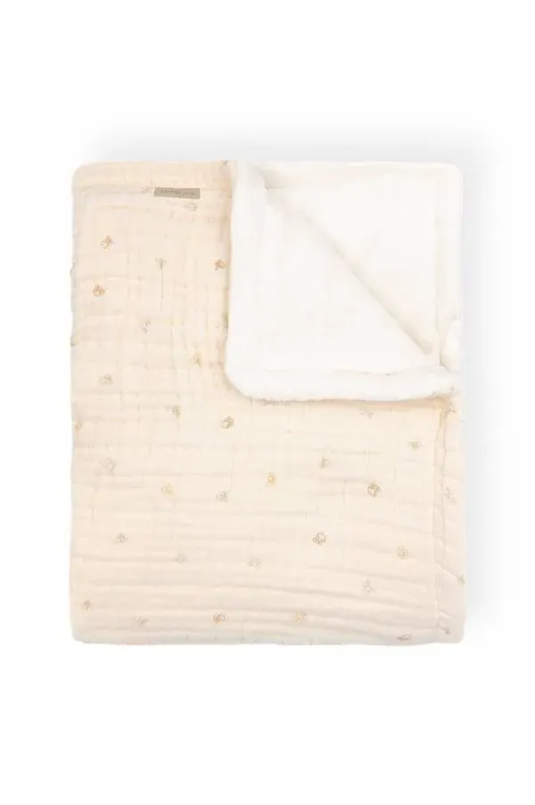 Bamboom - muślinowo-pluszowy kocyk dziecięcy dwustronny 100x150 cm Animal Friends Bamboom - muślinowo-pluszowy kocyk dziecięcy dwustronny 100x150 cm Animal Friends