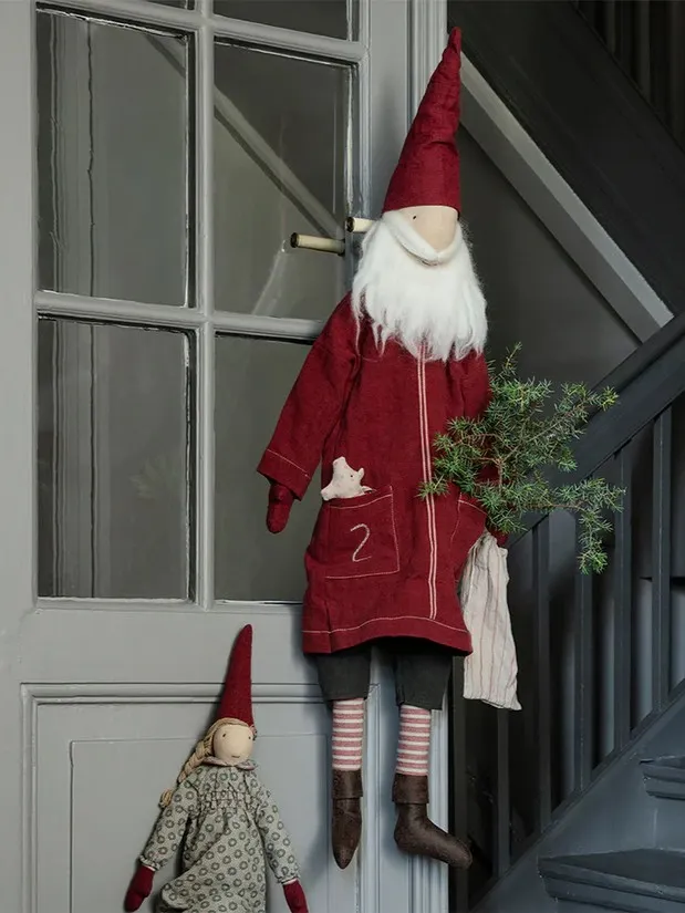 Maileg - dekoracja bożonarodzeniowa Advent calendar pixy Santa