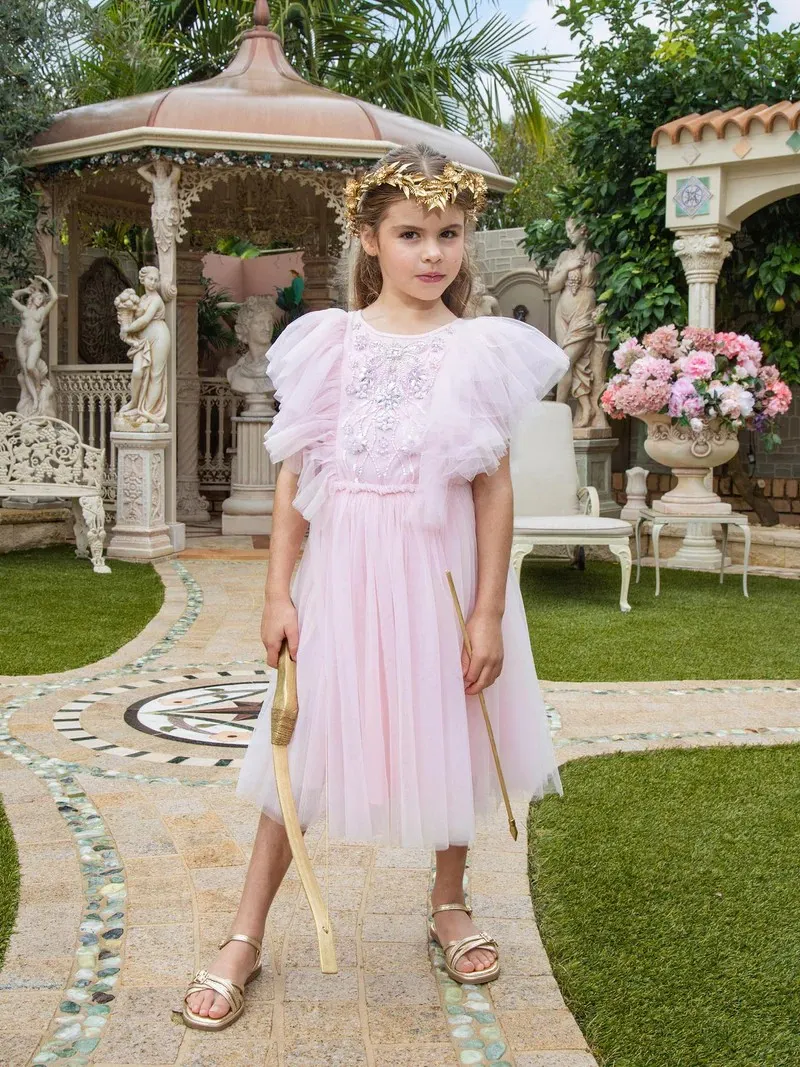 Tutu Du Monde - sukienka dziecięca tutu Neptune’s Jewel Satin Bow