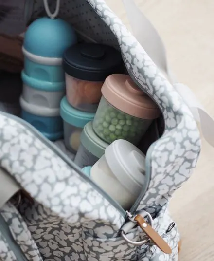 Beaba - zestaw słoiczków do przechowywania żywności Clip 6 szt. Beaba - zestaw słoiczków do przechowywania żywności Clip 6 szt.