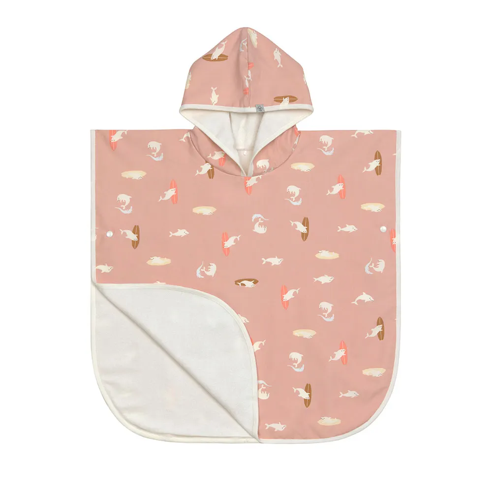 Dziecięce ponczo plażowe z wzorem i kapturem Lassig LSF UV Dziecięce ponczo plażowe z wzorem i kapturem Lassig LSF UV