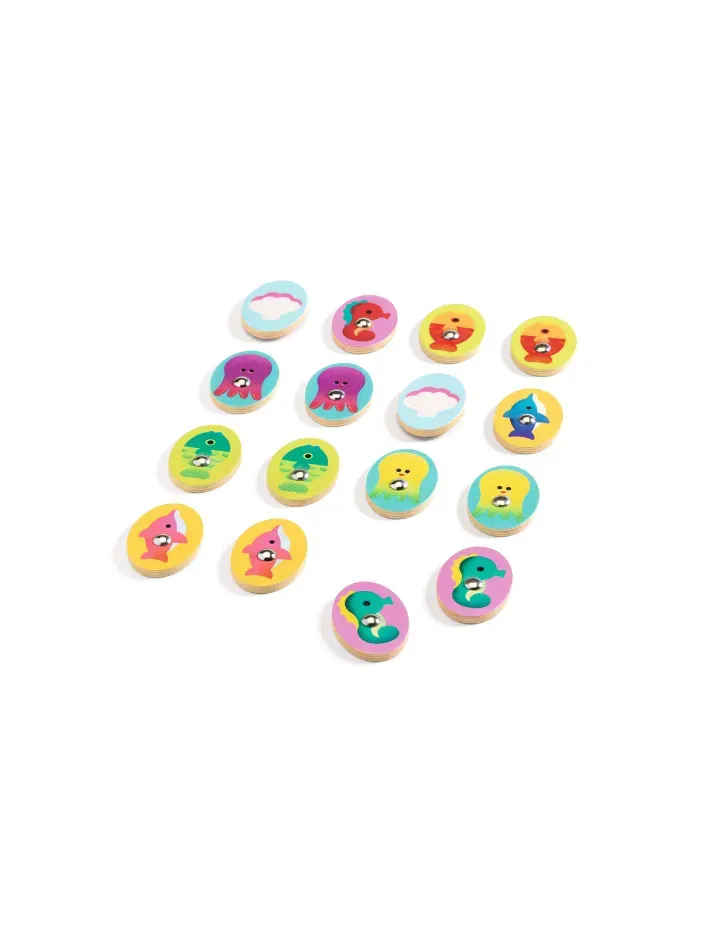 Zestaw 4 gier Djeco Ludo Sea Zestaw 4 gier Djeco Ludo Sea