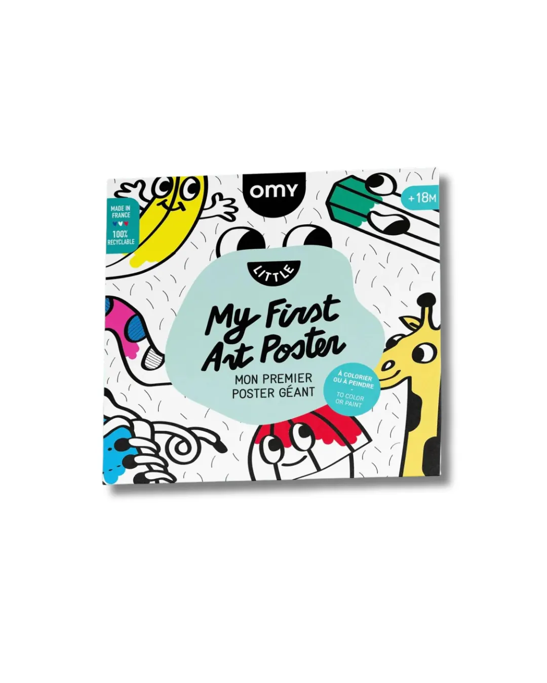 Omy - gigantyczna kolorowanka 100x70 Moja Pierwsza Kolorowanka Omy - gigantyczna kolorowanka 100x70 Moja Pierwsza Kolorowanka