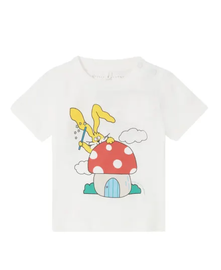 Stella McCartney - koszulka Magicians Bunny Graphic Crewneck T-Shirt Stella McCartney - koszulka Magicians Bunny Graphic Crewneck T-Shirt