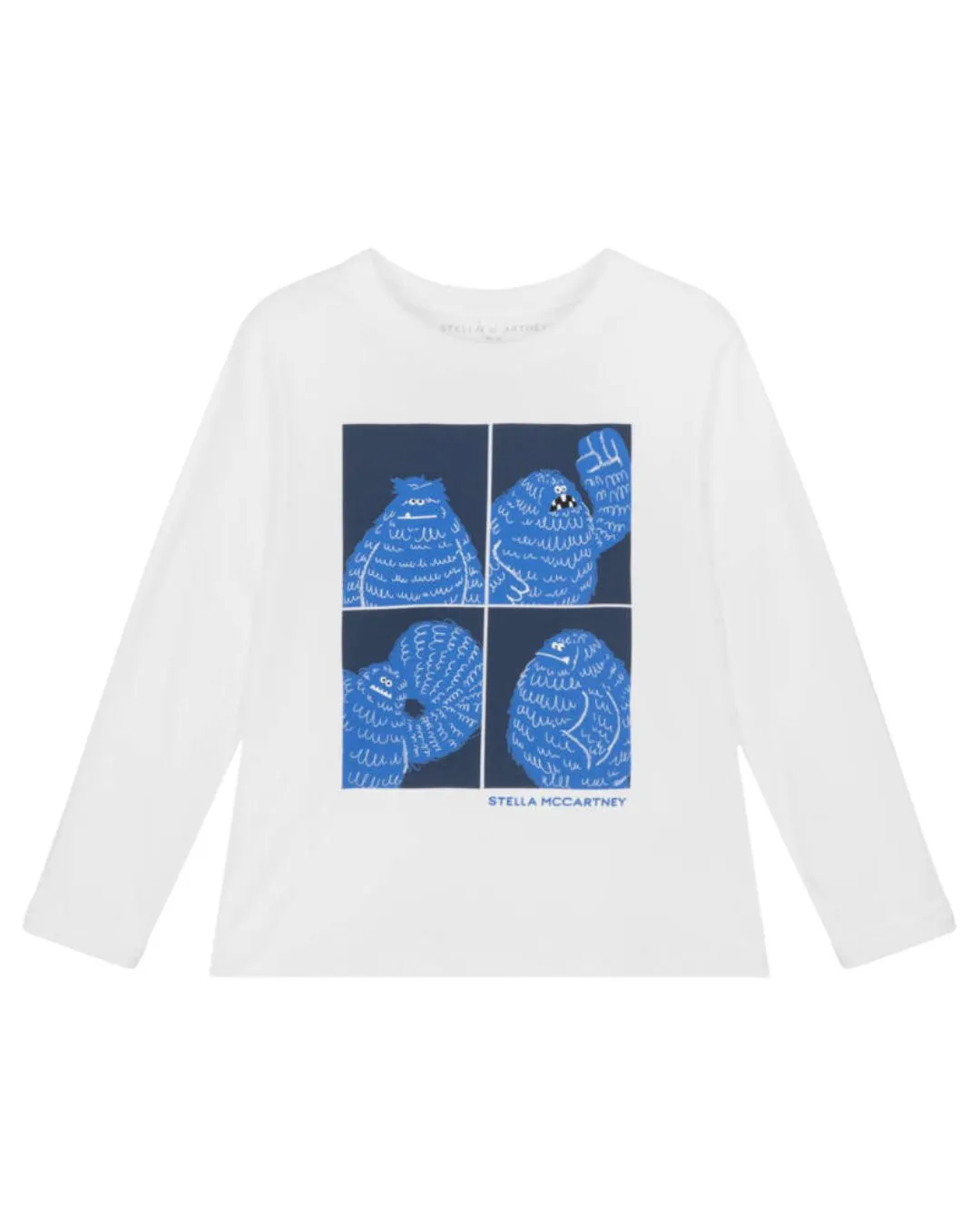 Stella McCartney - koszulka chłopięca Blue Yeti Stella McCartney - koszulka chłopięca Blue Yeti
