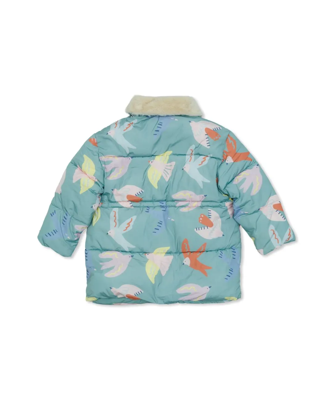 Długa kurtka puchowa Stella McCartney Birds Długa kurtka puchowa Stella McCartney Birds