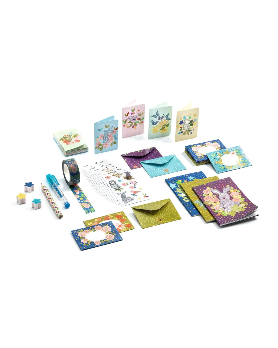 Djeco - mini zestaw do pisania listów Elodie