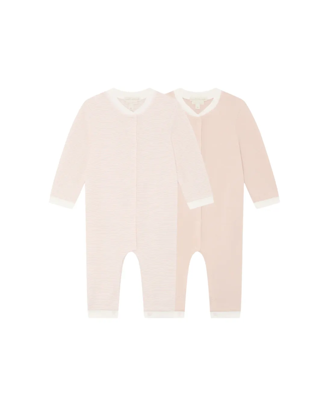 Marie-Chantal - zestaw dwóch pajacyków Dalton Stripe Pink Marie-Chantal - zestaw dwóch pajacyków Dalton Stripe Pink