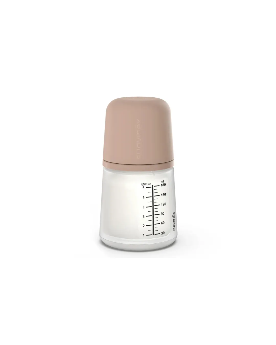 Suavinex - butelka o regulowanym przepływie z silikonowym smoczkiem Zero Zero 180 ml Medium Suavinex - butelka o regulowanym przepływie z silikonowym smoczkiem Zero Zero 180 ml Medium