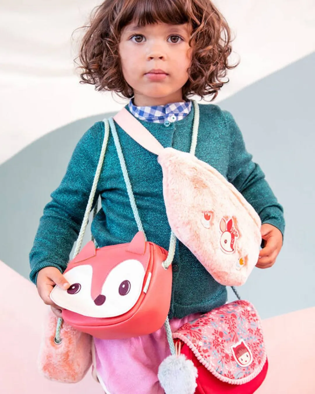 Lilliputiens - miękka torebka na ramię Lisiczka Alice Lilliputiens - miękka torebka na ramię Lisiczka Alice